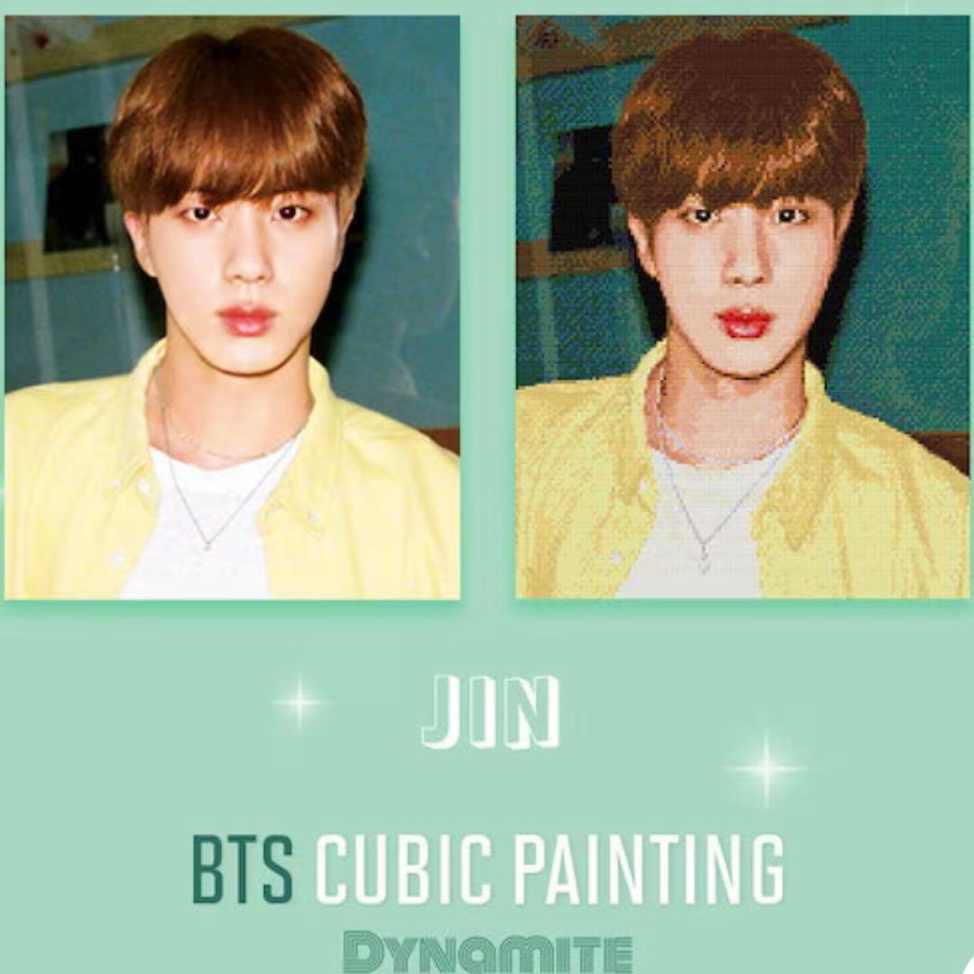 

[USED] BTS CUBIC PAINTING JIN