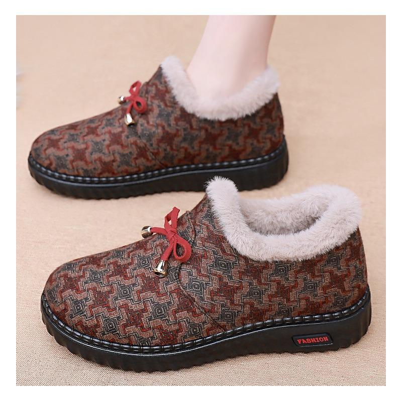 Women's Shoes, Cotton Shoes, Fleece Shoes for Outerwear, One-step Shoes, Soft-soled Shoes, and Warm Shoes