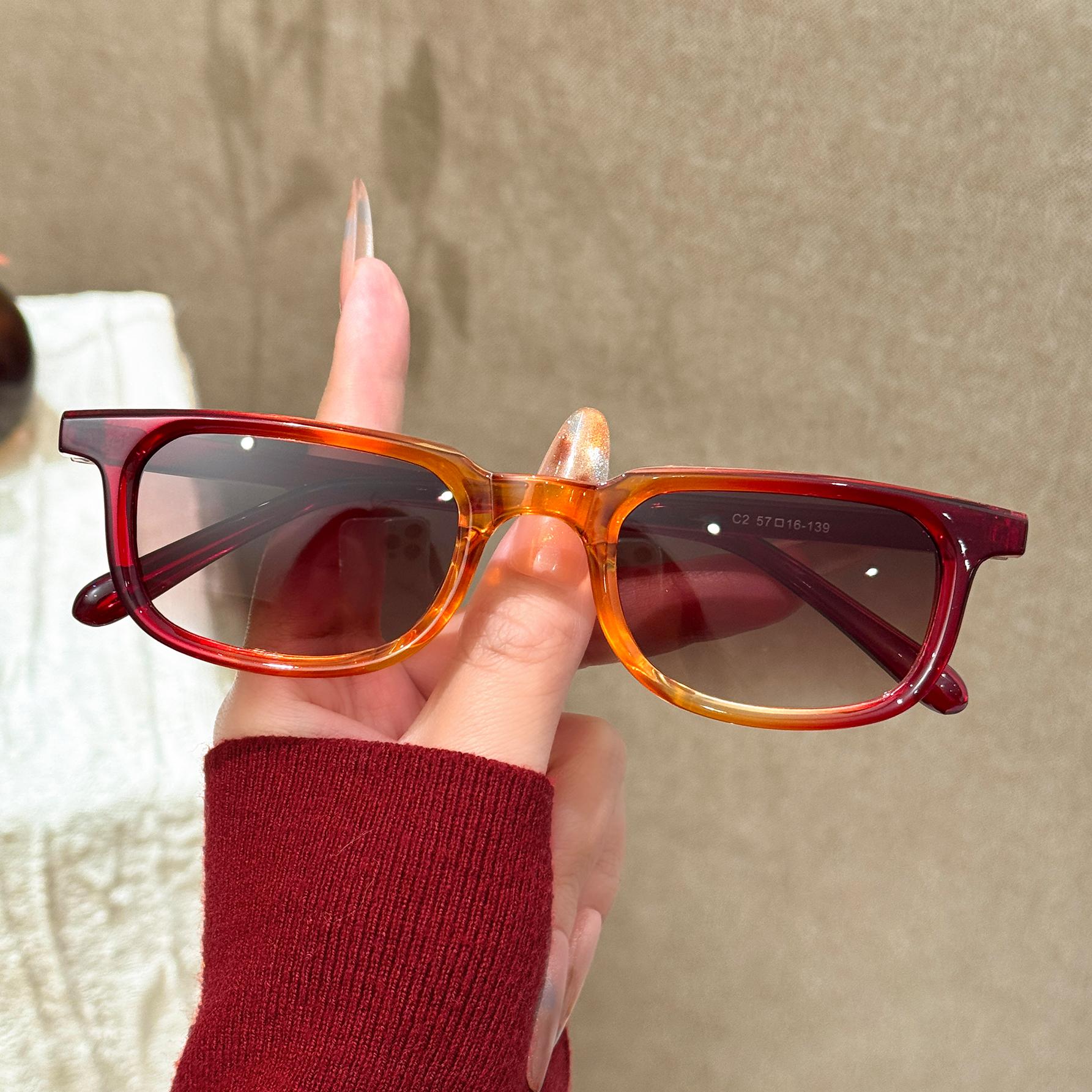 

1Pc Classic Retro Square Sunglasses Women s Large Frame Sunglasses Men s Retro Leopard Print Luxury Sunglasses Uv400