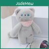 Adorable Plush Cat Keychain Bag Charm Cute Cartoon Style With Scarf 18cm Soft Toy