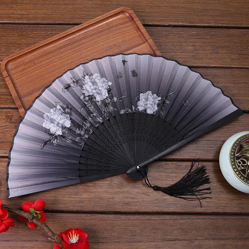 Ancient Style Folding Fan: Hanfu Dance Accessory & Photo Prop