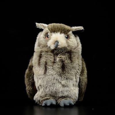 Simulation Malaysia Waldkauz Plüschpuppe Süße Eule Puppe Simulation Tiermodell Plüschtier Geschenke