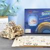 3D Puzzle Wooden Toy Wood Electric Gear Laser Assembly Kit Suitable Children Adults Educational Mechanical Model No Glue Tools Required Gifts