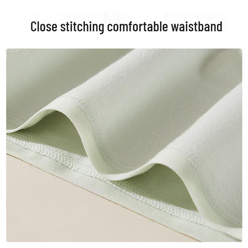 Langsha Women's 4-Pack Mid-Waist Cotton Antibacterial Briefs