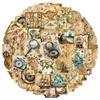 10/30/50pcs Retro Nautical World Map Travel Stickers Vintage Cartoon Graffiti Sticker Scrapbook Laptop Phone Waterproof Decals