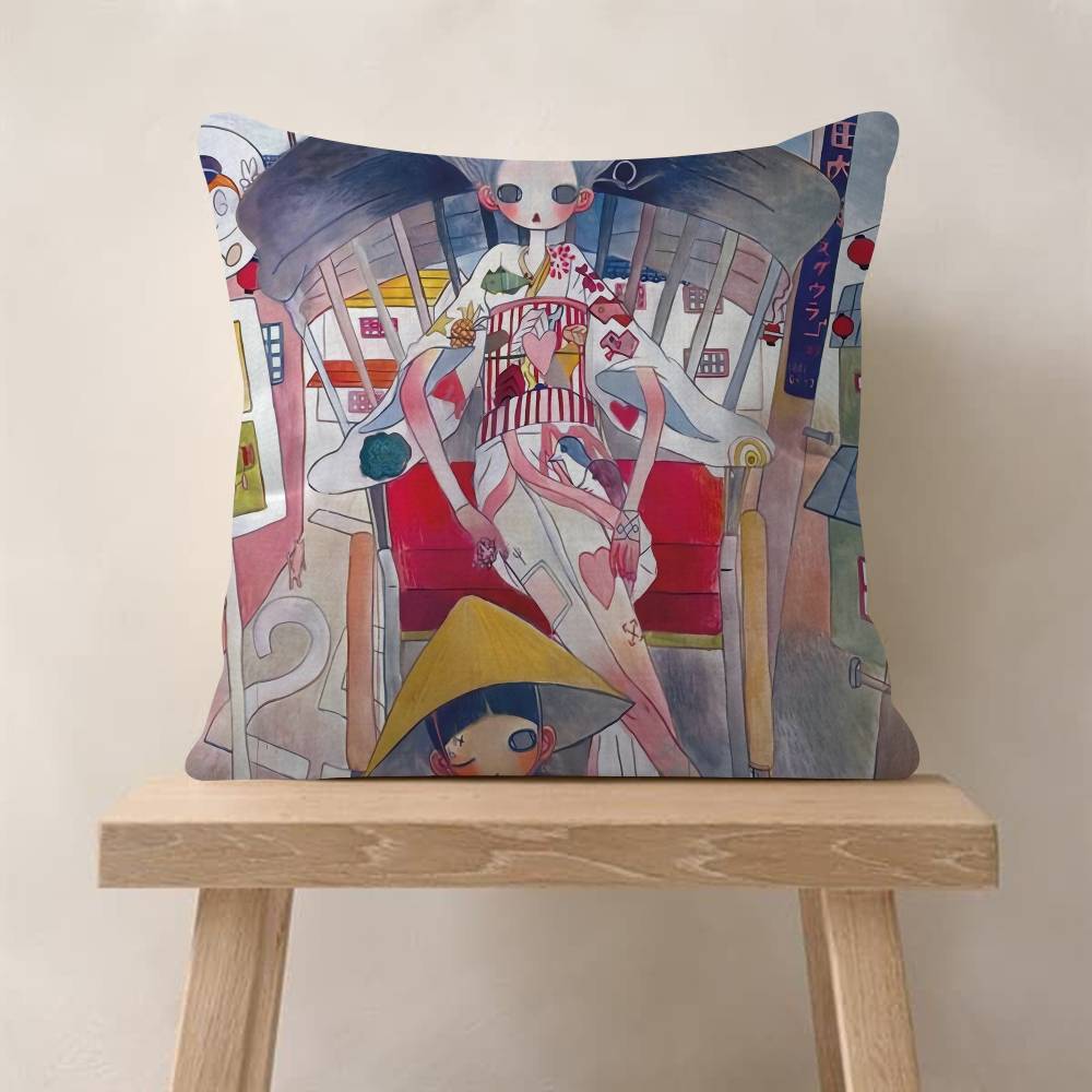 Aya Takano Decorative Personalized Picture Text Home Decorative Pillows Household Gifts Xcm