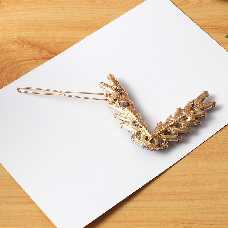 Neue Damen Funkelnde Kristall Strass Luxus Haarspange Mädchen Haarspange Haaraccessoires Kopfschmuck Mädchen Mode Geschenk Schmuckstücke.