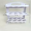 Folding Egg Refrigerator Side Door Storage Rack