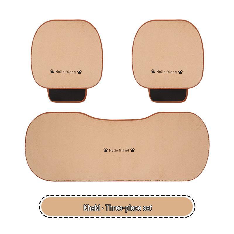 Kreskówkowy Pluszowy Zimowy Poduszka na Fotel Samochodowy dla GAC GS3, GS4, GS4PLUS