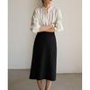 Early Autumn French Pleated Ruffle Stand Collar White Shirt for Women