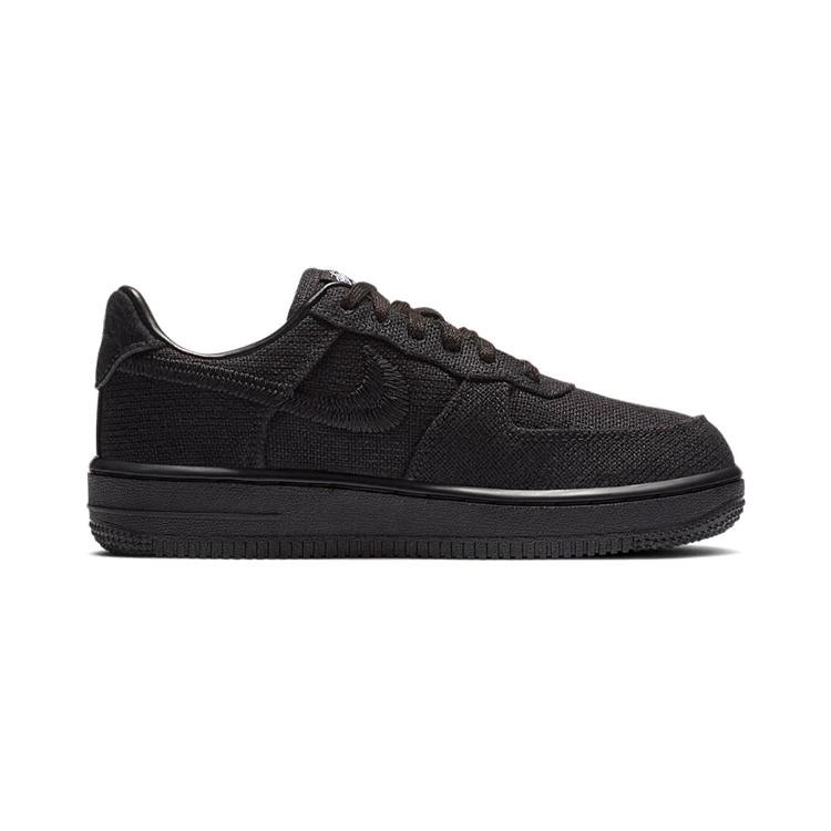 (PS) Nike x Stussy Air Force 1 Low 'Black' Kids' DD1578-001