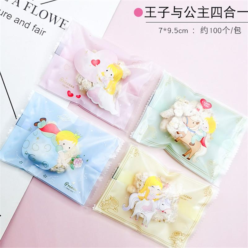 

100Pcs 7x10cm Plastic Baking Handmade Biscuit Cookie Snack Machine Sealing Candy Party Gift Pastry Packaging Bags 7x10cm