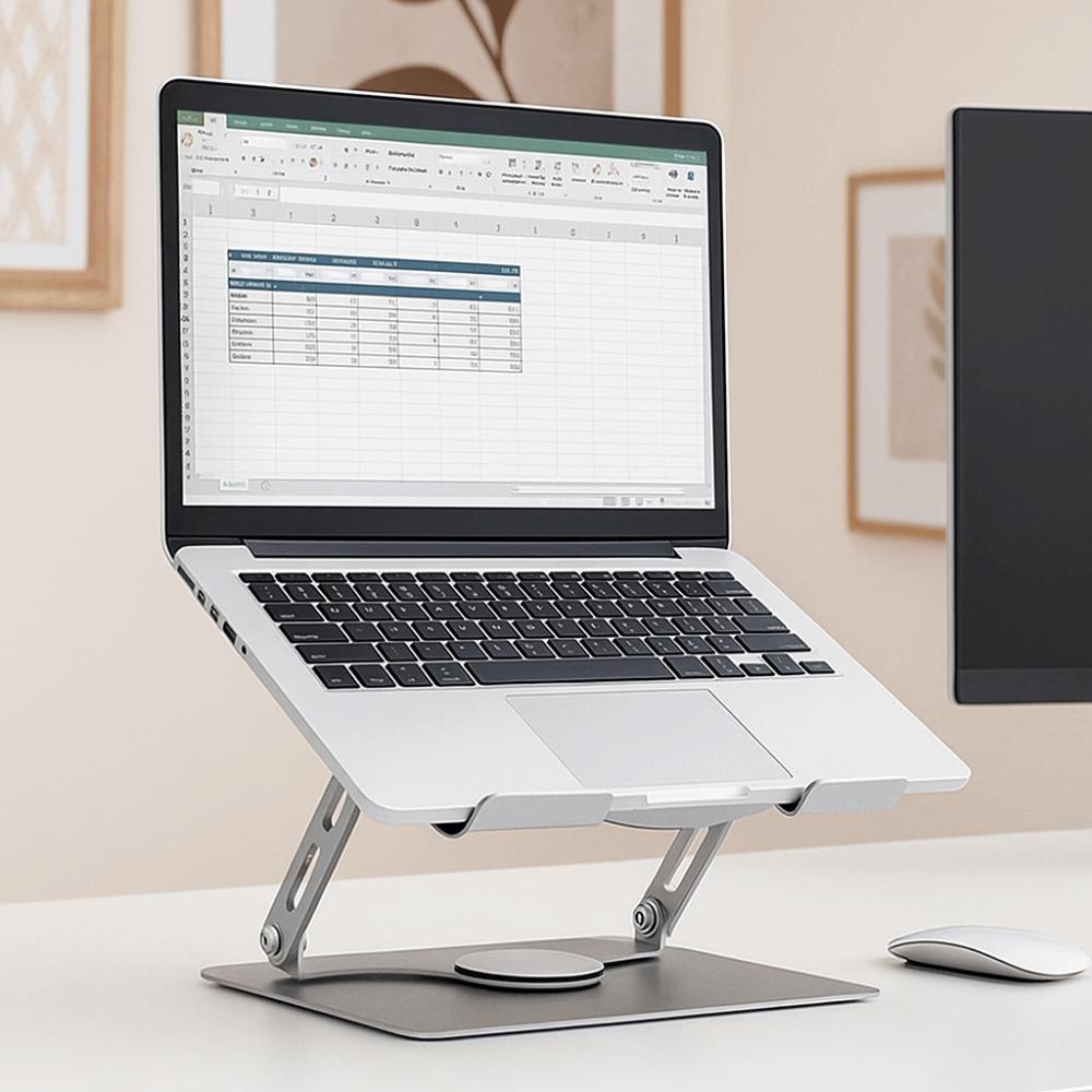 360 ° Rotatable Notebook Cooler Base Stand Foldable Tablet Radiator Bracket  Tablet/Laptop