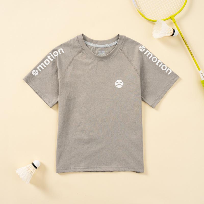 Kinder Kurzarm-T-Shirt Schnelltrocknend - Atmungsaktives, Locker geschnittenes Sommeroberteil für Mädchen und Jungen