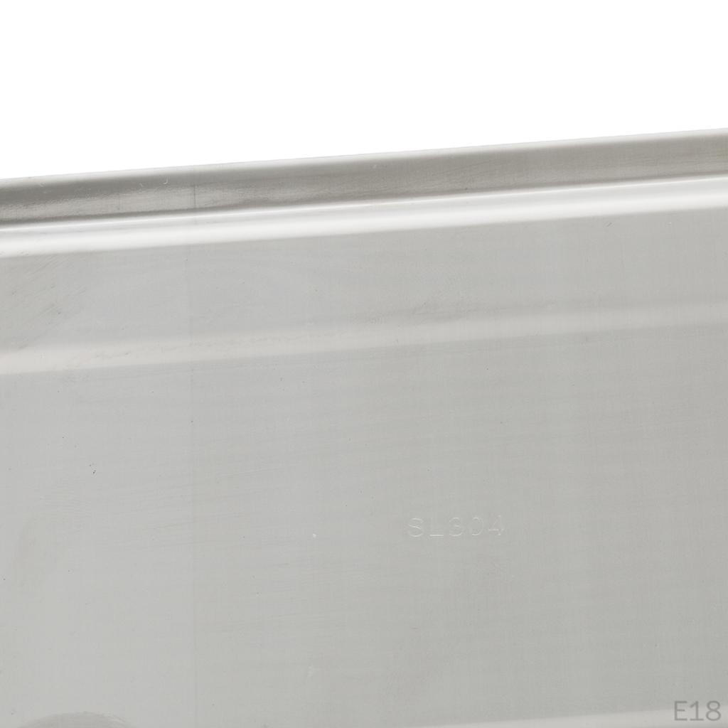 Instrument Box W/ Lid, Made of Durable Stainless Steel, Perfect for Use, , Manicure. Etc