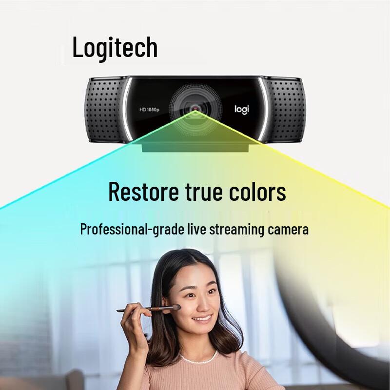 Logitech C922 1080P HD Webcam with Microphone