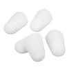 5Pcs Mouthpiece Cap Silicone Protector Accessory Set Kit for Clarinet Saxophone White