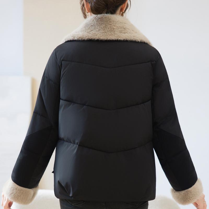 Fashion Winter Woman Parkas Loose Thick Warm Faux Fur Jackets Women's Coats