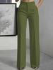 Pantaloni Eleganti da Donna 2025 a Vita Alta, Modellanti, Gamba Dritta