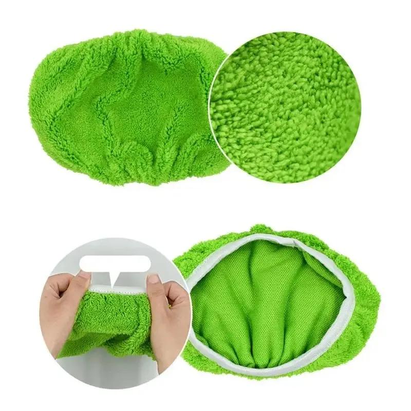 Flat Mop Useful Things for Kitchen Gadgets Replacement Cloth Cleaning Scouring Pad Absorbent Sponge Cover Household Tools Home