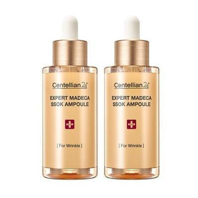 Centellian 24+ Expert Madeca Ssok Ampulle 38ml x 2 Stk. / Straffend, Anti-Aging, Feuchtigkeitsspendend, Koreanische Kosmetik, Kbeauty