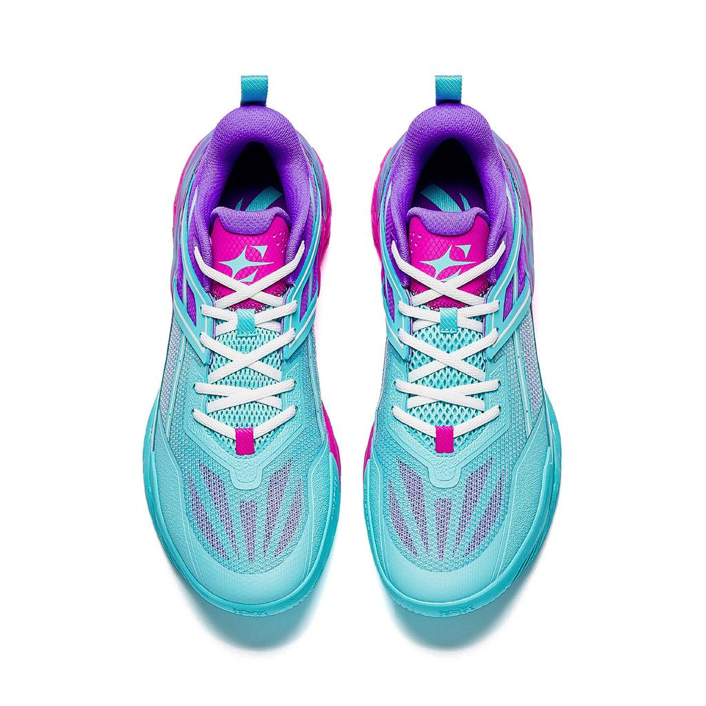 Anta Air Space 6 Blue Flame Summer Edition Cement Killer Outdoor Shock Absorption Anti-Slip Anti-Tipping Low-Top Basketball Shoes 912621612-1