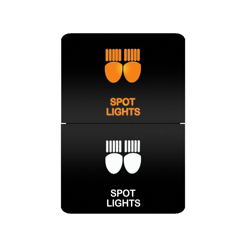 Car Push Switch Dual ON OFF Button Led Bar Roof Lights Fog Spot Driving Lights Button For Toyota 4Runner Hilux RAV4 Prado Camry