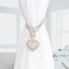 Stylish Heart Window Curtain Tie Rope Tieback Holder Bedroom Home Decoration