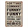 Vintage Metal Sign Funny Habits Wall Decor Home Bar Garage Man Cave Gift