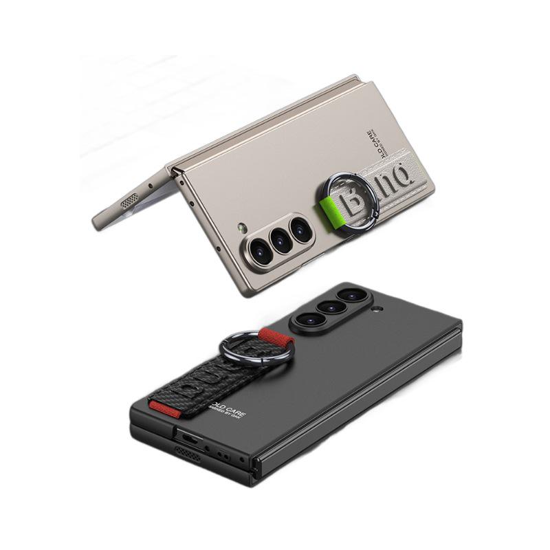 Z FOLD6 Phone Case with Camera Cutout & Elastic Wrist Strap