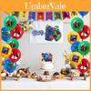Rainbow Theme Friends Birthday Party Supplies Balloon Banner Cake Decor Toppers