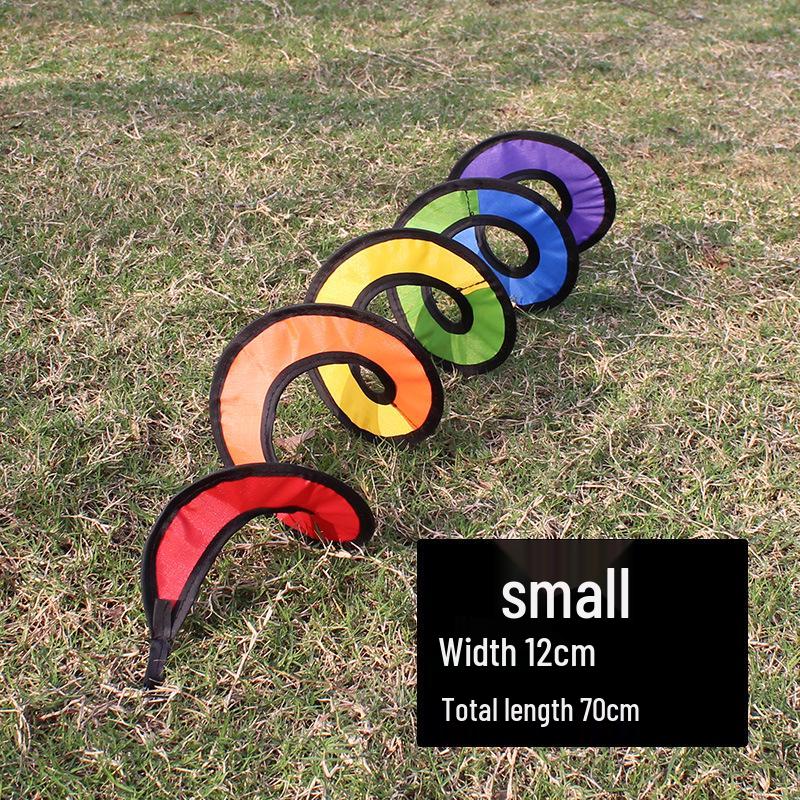 Waterproof Outdoor Seven-Color Pinwheel Wind Spinner for Garden Decoration