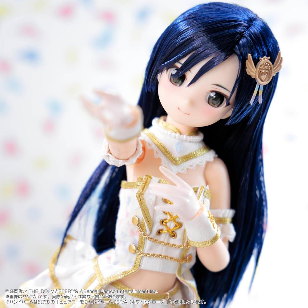 Azone International Pureneemo Character Series No. 158 "The Idolmaster" Chihaya Kisaragi, 1/6 Scale Soft Vinyl Doll, Approximately 25cm Tall
