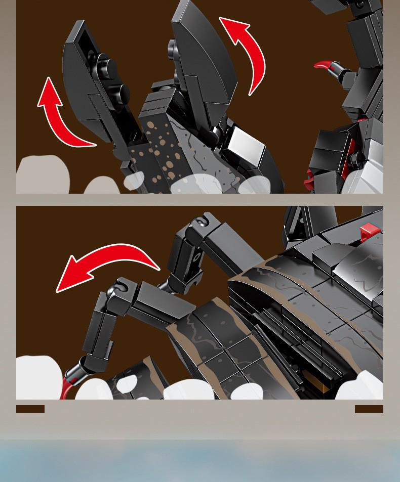 Kai Zhi Educational Building Blocks - Animal and Insect Models for Kids (Scorpion & Centipede)