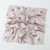 Women S 70cm Floral Printed Square Scarf For All Seasons