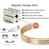 Vinterly Pure Copper Bracelets Magnetic Therapy Arthritis Lines Adjustable High Magnet Open Cuff 8mm Bangles Resizable Jewelry