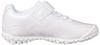 Asahi J004 Sneakers, Athletic Shoes for School, Reflective, Strong Series, White/White, 20.0 Cm, 2E