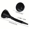 Plastic Refueling Funnel Portable Motorcycle Refueling Funnel with Filter Screen Large-diameter Motorcycle Refueling Accessories