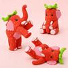 Plyšák Brainrot Strawberry Elephant - 9,8 palce Roztomilé Měkké Plyšové Zvířátko Sběratelský Herní Dárek pro Fanoušky Anime a Videohier