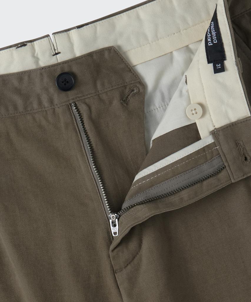 Musinsa Standard [City Workers] Moleskine Tapered Pants [Taupe]