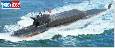 Hobby Boss Serie Submarinos China Tipo 094A Submarino Nuclear Jin Modelo de Plástico 87025 1/700 (Submarino)