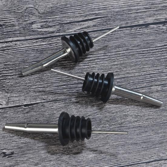 2 szt. Stal nierdzewna Korek Dozownik Wylewka Korek Do Butelki Z Alkoholem Olejem Winem