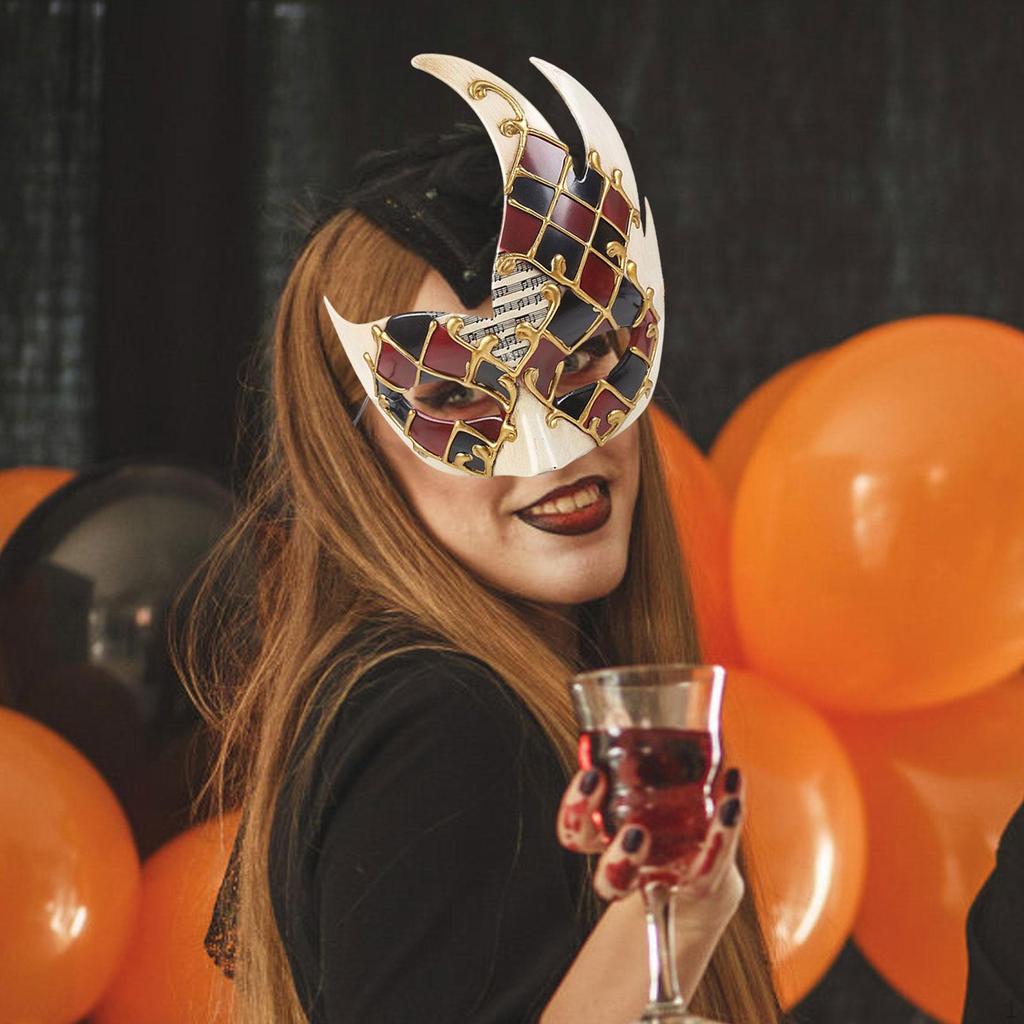 Maškarní maska Cosplay Kostýmní doplňky na ples s kostýmy Mardi Gras pro