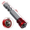 1/2/3Pcs Magnetic Screwdriver Bit PH2 Cross-head 1/4 Inch Hex Shank Screwdriver Holder Ring for Working Electric Screwdriver Kit