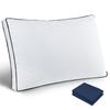 Luxury Hotel-quality Pillow with Two Covers, Neck Relief, Comfortable Sleep, Side Sleeping, Adjustable Height, Soft and Fluffy, Breathable,
