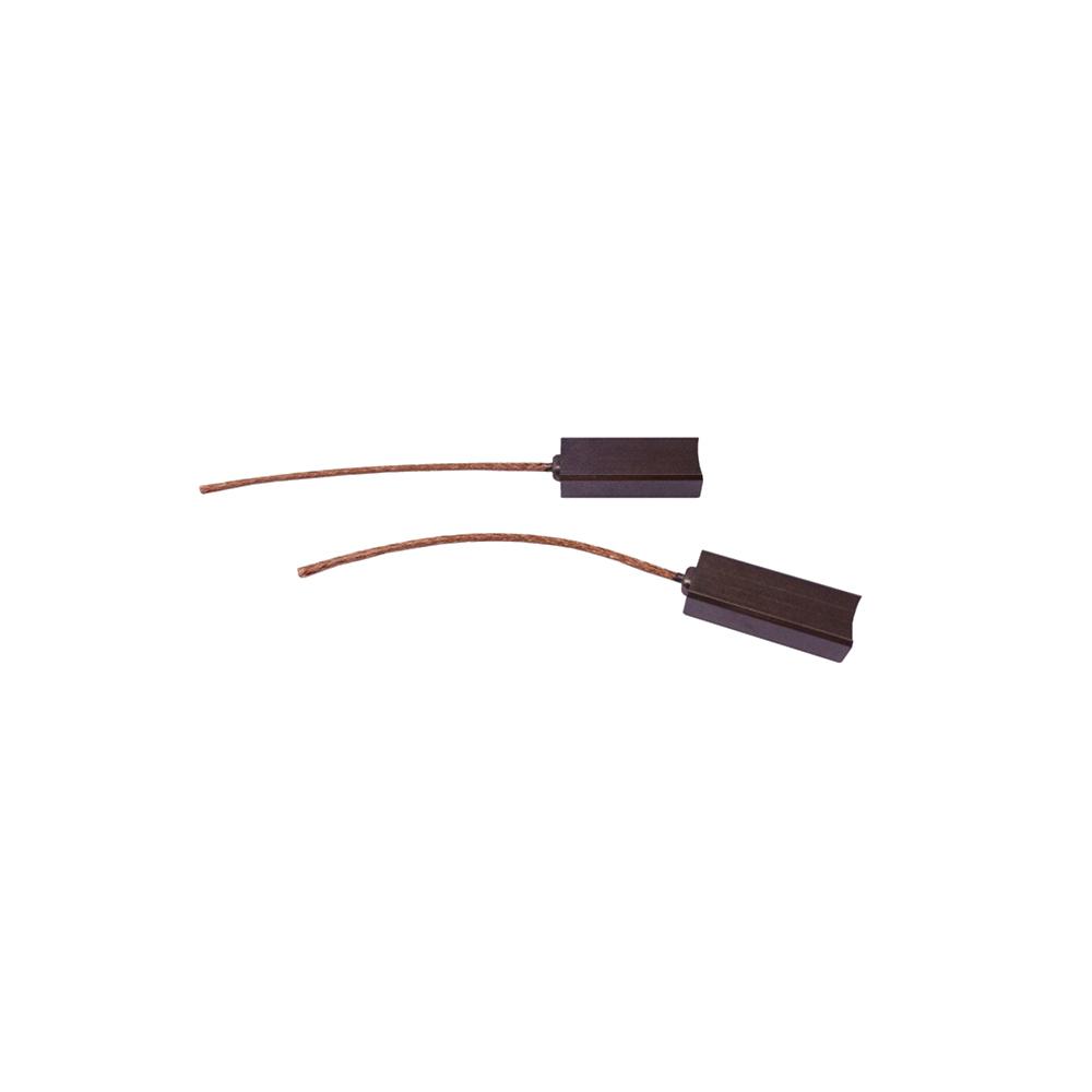 20PCS Carbon Brushes Wire Leads Generator Generic Electric Motor Brushes Motor Regulator Carbon Brush Replacement 4.5x6.5x20mm