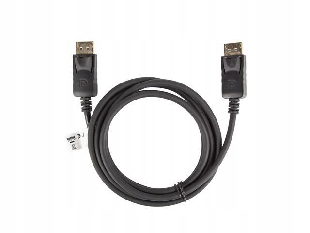 Kabel DisplayPort Lanberg M/M 1,8m 4K v1.2 czarny