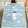 1PC Sanrio Cute Print Flannel Blanket, High Quality All Seasons, Home Decor, Warmth and Comfort, Perfect for Christmas Gifts