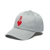 MLB Cotton Baseball Caps Unisex Gray Fashion 3ACP0091N-43GRS