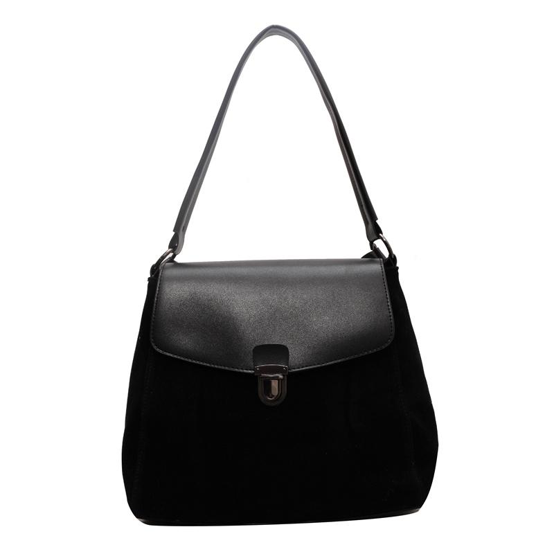 

Женская сумка Винтажная легкая замшевая сумка через плечо большой вместимости с передовым дизайном Универсальная сумка для поездок на работу